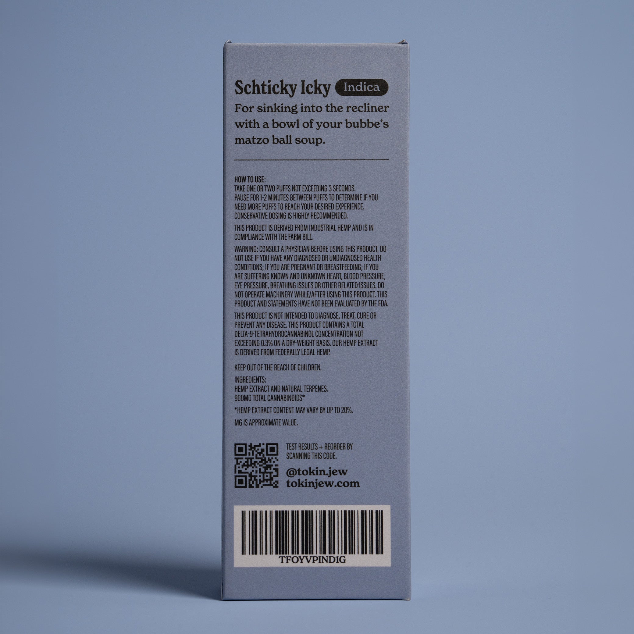 Schticky Icky Oy Vape | Indica