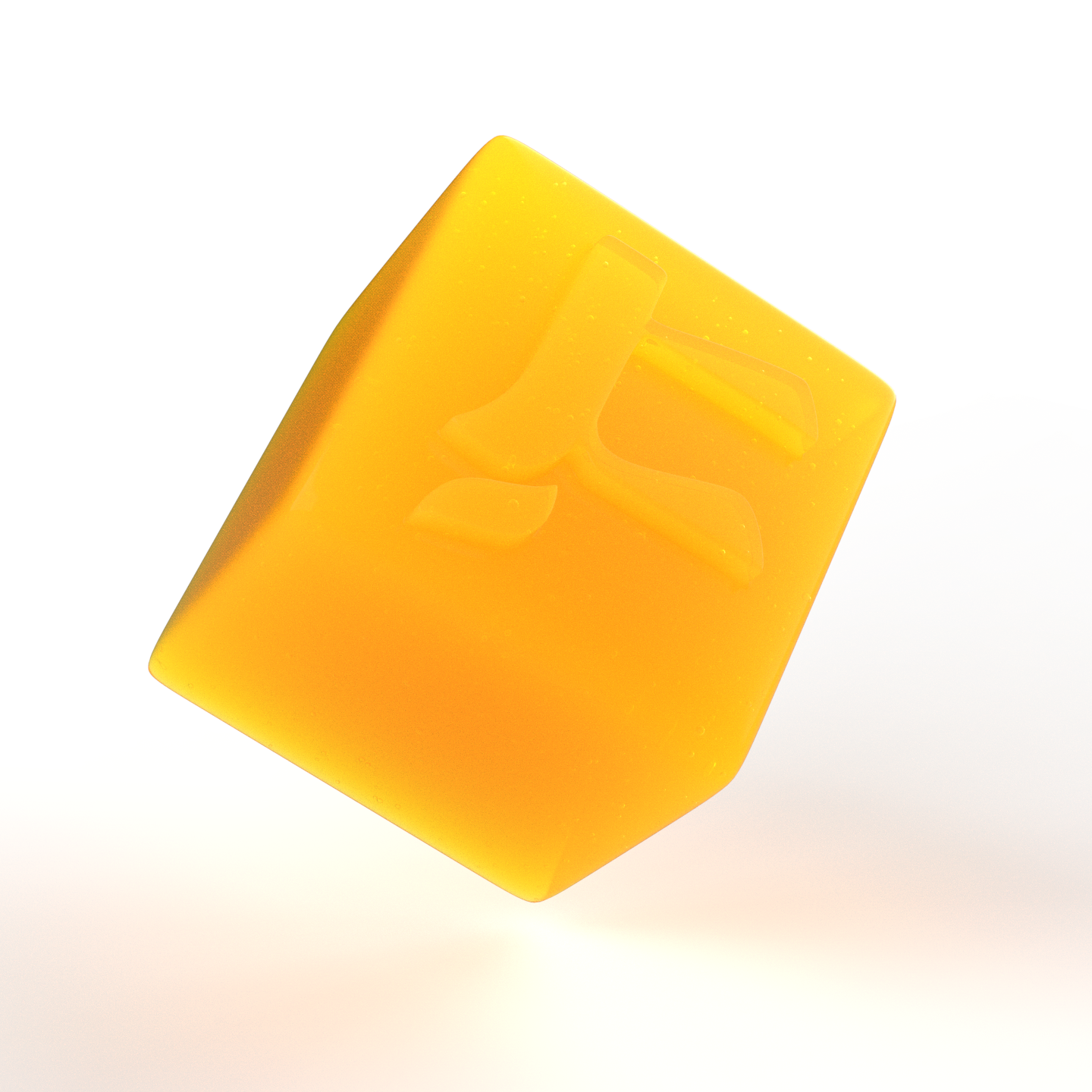 tokin chew gummy on white background