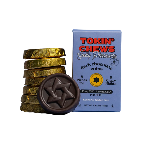 Chocolate Gelt (10mg THC) – Tokin' Jew Flower