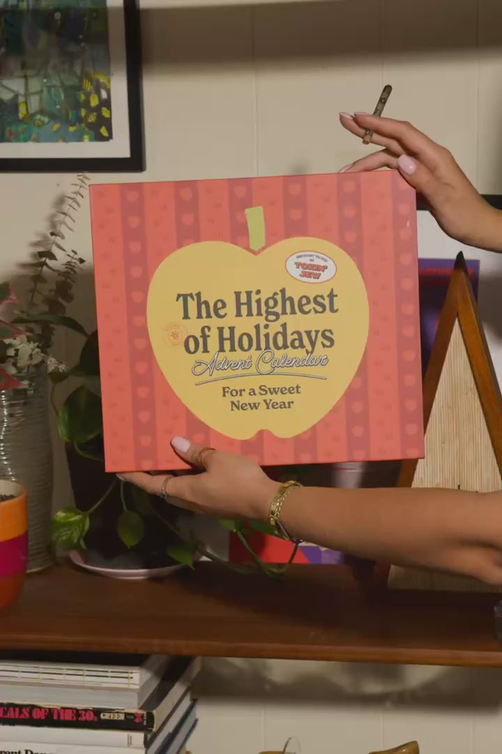 Advent calendar opening
