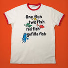 tokin jew one fish two fish tee